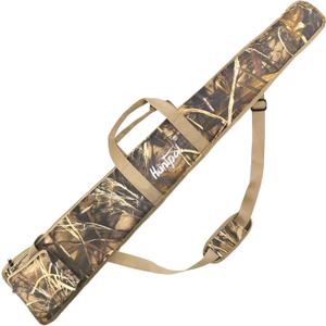 HUNTPAL 52" Soft Shotgun Case for Gun Rifle Storage and Transport, Water-Resistant Tactical Gun Bag with Zipper Closure, Adjustable Shoulder Strap, Carry Handle and External Accessory Pocket