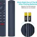 ZWP Voice Replacement Remote Control Compatible for NVIDIA Shield TV NVIDIA Shield TV Pro and 2015 2017 2019 All Models, with Backlit Buttons Motion-Activated Customizable Menu Buttons