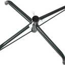 CIMAXIC Christmas Tree Stand for Tree 1.9cm Tube Metal Painted Safe Sturdy Base for Fake Christmas Trees (30x30cm, Green)