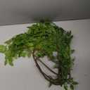 3Pcs Artificial Plant Leaves Bunches, 43.3 Inch Nandina Domestica Faux Greenery Branches Stems Leaves Spray Plastic Plants Branches for Vase Floral Arrangement Bouquets Greenery Decor