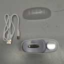 Electric Nail Clipper Upgraded 3 in 1 Automatic - with Polishing, Dust Storage & LED Light, Nail File Toenail Trimmer, Gifts for Women Men Mom Her Him Kids Adults Senior Baby Teacher Students