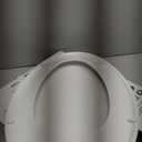 KOHLER 20110-0 Brevia, Slow Close Toilet Seat, Elongated Toilet Seat, Grip-Tight Bumpers Quick-Attach Hardware, White
