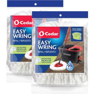 O-Cedar EasyWring Spin Mop Head Refill (Pack of 2)