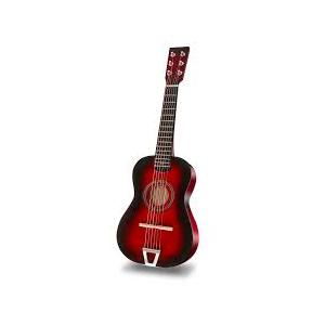21 Inch Kids Guitar Toy for 3 4 5 Year Old Boys Girls Wooden Guitar 6 Strings Ukulele Musical Instruments Gifts for Kids Ages 3-5 (Red)