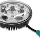 5.75 Inch Motorcycle Headlight, Motorcycle Refit Round LED Headlight, Universal Motorcycle Headlight