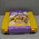 Kinetic Sand, Construction Site Folding Sandbox with 2lbs Play Sand & Toy Truck, Sensory Toys for Kids Ages 3 and up