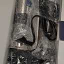 Ganiza Immersion Blender Handheld, 6 in 1 Hand Blender Stainless Steel Blade, 15 Speed Stick Blenders Electric, 800ml Mixing Beaker, 600ml Chopper, Whisk, Frother, Potato Masher (Black)