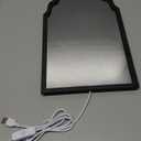 Halloween Hologram Ghost Mirror, Large Spooky Scary Ghosts Haunted Mirror Halloween Decor Indoor, Bedroom Kitchen and Fireplace Decor 