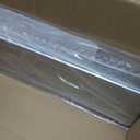 Roomratv 52 Inch Modern Silver Finished Ceiling Fans with Dimmable Led Lights, Flush Mount Ceiling Fan with Remote Control, Quiet DC Reversible Motor for Summer Winter, Noiseless,Bedroom,Indoor