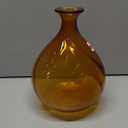 HD 10 in AMBER Glass Vase