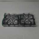 W10447925 Burner Grates Stove Replacement Parts for Whirlpool Gas Stove Grates Kenmore Maytag Amana Inglis Kirkland 8.3 x 8.8 In Matte Cast Iron Stove Top Oven Grates Cooktop Grates 4 Pcs