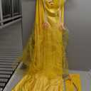 California Costumes Women's Plus-Size Classic Beauty Long Dress Gown Plus (1X-Large, Yellow)