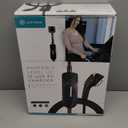 Lectron Level 1 / Level 2 EV Charger (12 Amp / 40 Amp) with Dual Charging Plugs (NEMA 5-15 & 14-50) - Portable Electric Car Charger Compatible with All J1772 EVs (Black)