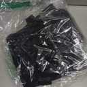 Wrench Roll,Heavy Duty 16oz Waxed Canvas Large Wrench Roll Up Pouch & Tool Bag, 24 Pockets Tool Roll Bag with Buckle (Black)