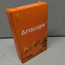 Artscope Halloween Decorative Throw Pillow Covers 18x18 Inch Set of 4, Ghost Trick or Treat Pumpkin Sweet But Spooky Outdoor Farmhouse Pillow Cases for Home Sofa Couch-Orange