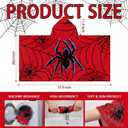 Peryiter 2 Pcs Spider Hooded Towel Bath Beach Quick Dry Towels Swimming Bath Shower Pool Travel Trips Vacations Absorbent Soft Beach Blanket, 58 x 28 Inches