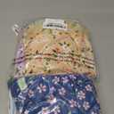 Wegreeco Cloth Diapers 6 Pack with Inserts & Wet Bag, Washable Reusable Diapers for Babies, One Size Adjustable (Chrysanthemum)