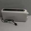 bella 2 Slice Slim Toaster, Fits-anywhere Kitchenware, 6 Setting Shade Control with Reheat & Cancel Buttons, Fits sourdough, 10 Long Slot, Anti Jam & Auto Shutoff, 900 Watt, Oatmilk