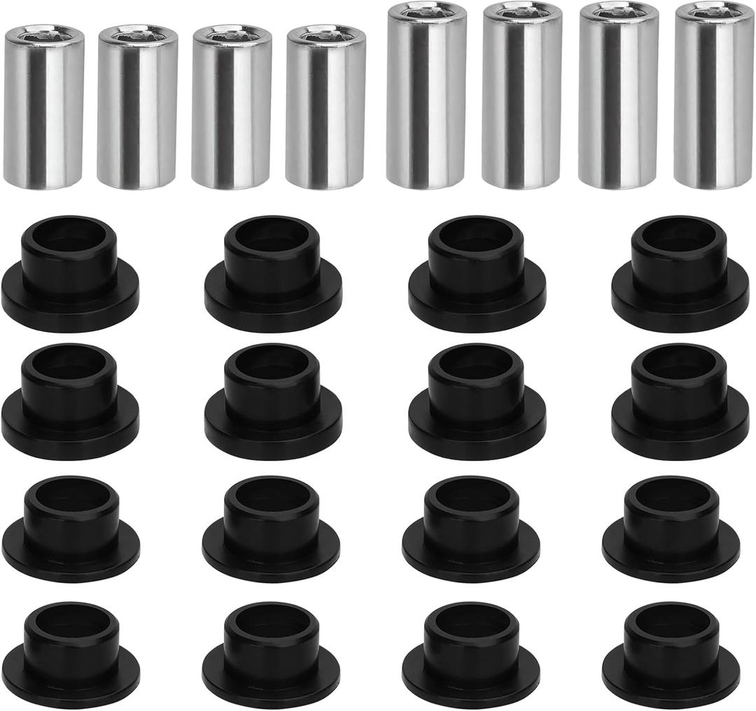 JERBOR 16Pcs Front & Rear Shock Absorber Bushings Sleeve Kit Fit for Polaris Ranger 500 570 700 800 900 1000 Diesel PRO XD