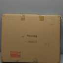 Rustic Oval Mirrors for Wall 18 X 24 Inch, Hanging Distressed White Oval Mirror Bathroom, Wooden Framed Farmhouse Mirrors for Wall Decor, Vintage Mirror with Carved Flower for Entryway