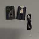 2-Pack 6040mAh Replacement Battery with Charger Station for Ring-Doorbell Camera 2/3/3 Plus/4, Spotlight and Stick Up Cam, Rechargeable Upgraded Lithium Li-ion Batteries 3.65V