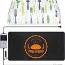 Sourdough Warming Mat Bread Proofer Heating Pad with Temperature & Timer Control Waterproof Dough Proofing Mat Warmer for Bread Dough Proofing Yogurt Fermentation