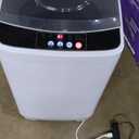 Comfee Portable Washing Machine, 0.9 cu.ft Compact Washer With LED Display, 5 Wash Cycles, 2 Built-in Rollers, Space Saving Full-Automatic Washer (Gray)