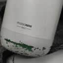 [Luxury] Kitchen Soap Dispenser Set - 16OZ White Glass Bottle, Stainless Steel Pump, Instant Dry Tray, Waterproof Labels, Non-Slip Silicone Pad, and Dish Brush | Upgrade for Your Kitchen and Bathroom