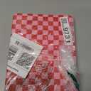 for iPad A16 Case - for iPad 10th Generation Case 10.9 Inch Women Girls Cute Girly Teens Kids Pretty Checkered Unique Aesthetic Rotating Stand Folio Tablet Cover for Apple 10/11 2025 (HotPink Plaid)