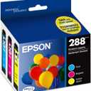 EPSON 288 DURABrite Ultra Ink Standard Capacity Color Combo Pack (T288520-S) Works with Expression XP-330, XP-430, XP-434, XP-340, XP-440, XP-446