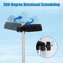 Portable Fish Finder Mount, transducer Pole Mount for Boat with 360° Adjustable Rotatable for Boats, Canoes, and Kayaks