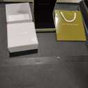 Van Cleef And Arpels Genuine Bracelet/Watch Case Green Suede 