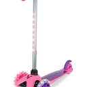 Voyager Scooters for Kids Ages 3-12 with Light-Up Wheels & Stem & Deck & BELEEV A1 Scooter for Kids Ages 2-6, 3 Wheel Scooter for Toddlers Girls Pink Purpl Boys