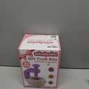 windpaint Toys for Girls 3 4 5 6 7 8 9 10 Years Old, DIY Craft Kits for Kids, Fabric Flower Bouquets for Girls Gifts, Educational Learning Detective Toys for Toddler Kids,Birthdays Gifts (Purple) (Pink)