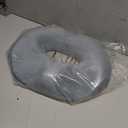 Bottom dr Donut Pillow for Men's and Women's Ultimate Comfort (Grey)