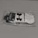 Under Armour Unisex-Adult Training Cotton No Show Socks 3 Pack, (100) White/ White/ Black, Large