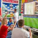 World Cup Schedule Poster 2026, 2 PCS 40.5"28.7" Large Tournament Record Wall Charts Includes Markers, Football Poster Great 2026 World Cup Merchandise Gift for Soccer Party, Home, Office & Bar Decor