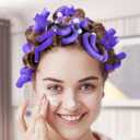 30Pcs Small Foam Hair Curlers, 9.45" Length x 0.47" Diameter, No-Heat Flexible Curling Rods for Short, Medium and Long Hair
