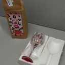 NymphFable 50th Birthday Wine Glass Hand-painted Wine Glass for Women 15oz Personalised Birthday Gift