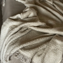 KinCam Comforter Light Grey, Lightweight Soft Blanket, Throw Blanket for Bed, Size 140"x 66