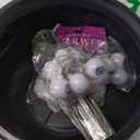 Halloween Decorations Indoor - Magic Auto Mixing Witches Cauldron - Black Plastic Punch Bowl Decor with Light String, Timer Remote for Party Home Kitchen Room Table Mantel