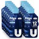 UCAN Edge Energy Gel Shots, Unflavored (12, 2 Ounce Packets) for Running, Training, Workouts, Fitness, Cycling, Crossfit | Sugar-Free, Vegan, & Keto Friendly Energy, BBD: 10/21/2026