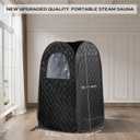 Portable Sauna, Home Sauna Portable Tents, Full Body Steam Sauna Tent, Single Person Sauna, Newly Upgraded Large Space Sauna, Quick-Folding Sauna Tent (No Steamer Included)
