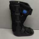 Tall Inflatable Walking Boot, Air Cam Walker Fracture Boot Orthopaedic boot for Sprained Ankle, Air Walker Brace for Broken Foot Achilles Tendon Injury Black (Medium)