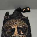 Yoga Mat Bag - Large Opening Long Tote Yoga Mat Carrier Holder Bag with Waterproof Wet Zipper Pocket and Drawstring Water Bottle Pocket - Yoga Bag Fit Most Size Mats (37"x15.5", Tree of Life)