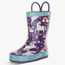Western Chief Rain Boots with Pull on Handles for Toddlers and Kids - Premium Waterproof Boots for Boys and Girls 3