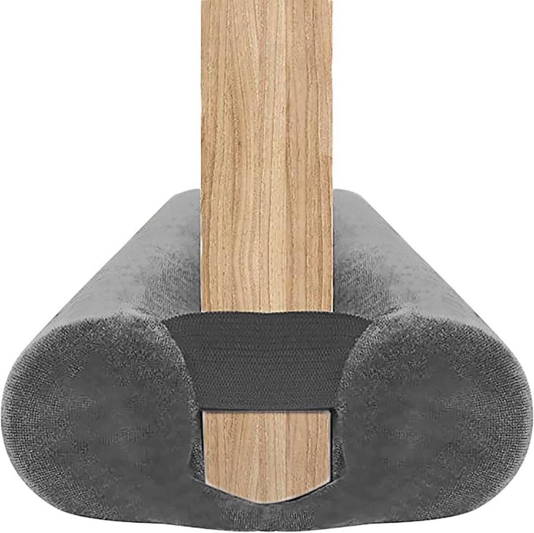 BKSAI Door Draft Stopper for Doors No Adhesive Draught Excluder Under Door Wind Blocker for Bottom of Door,Reduce Noise Draught Excluder Sweep Sound Proof (Grey 24-29IN / Distance Under The Door 1IN)