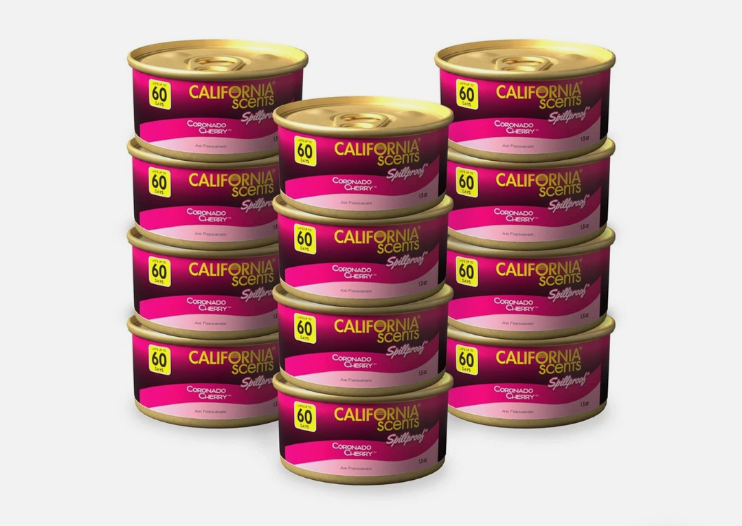 Can Air Freshener and Odor Neutralizer by California Scents, Set of 12, Pack Of 6