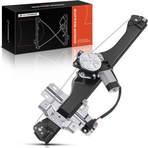 A-Premium Front Passenger Side Power Window Regulator with 2 Pins Motor Replacement for Chevrolet Traverse GMC 2009-2012 & Saturn Outlook 2007-2010 & Buick Enclave 2011-2012 & GMC Acadia 2007-2012
