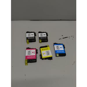 Remanufactured Ink Cartridge Replacement for Epson 212 Ink Cartridges 212XL Ink High Capacity for Epson 212XL Ink Cartridges Combo Pack for Workforce XP-4100 XP-4105 WF-2830 WF-2850 Printer (5-Pack)